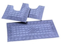 Parure bagno 3 pz. sardo doppio (1 pz. cm 50x90 - 2 pz. cm 50x45)